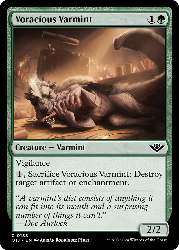 Voracious Varmint (OTJ-188)