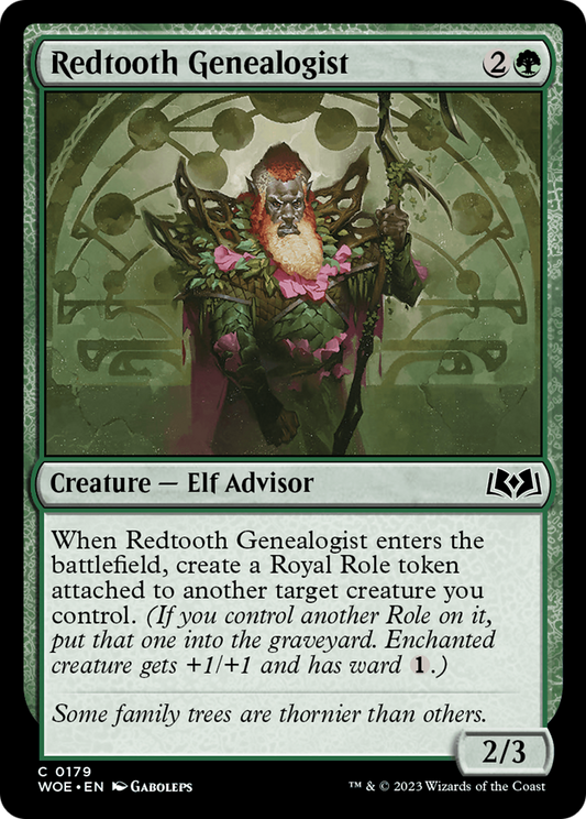 Redtooth Genealogist (WOE-179)