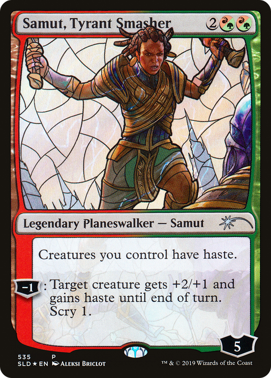 Samut, Tyrant Smasher (SLD-535) (Foil)