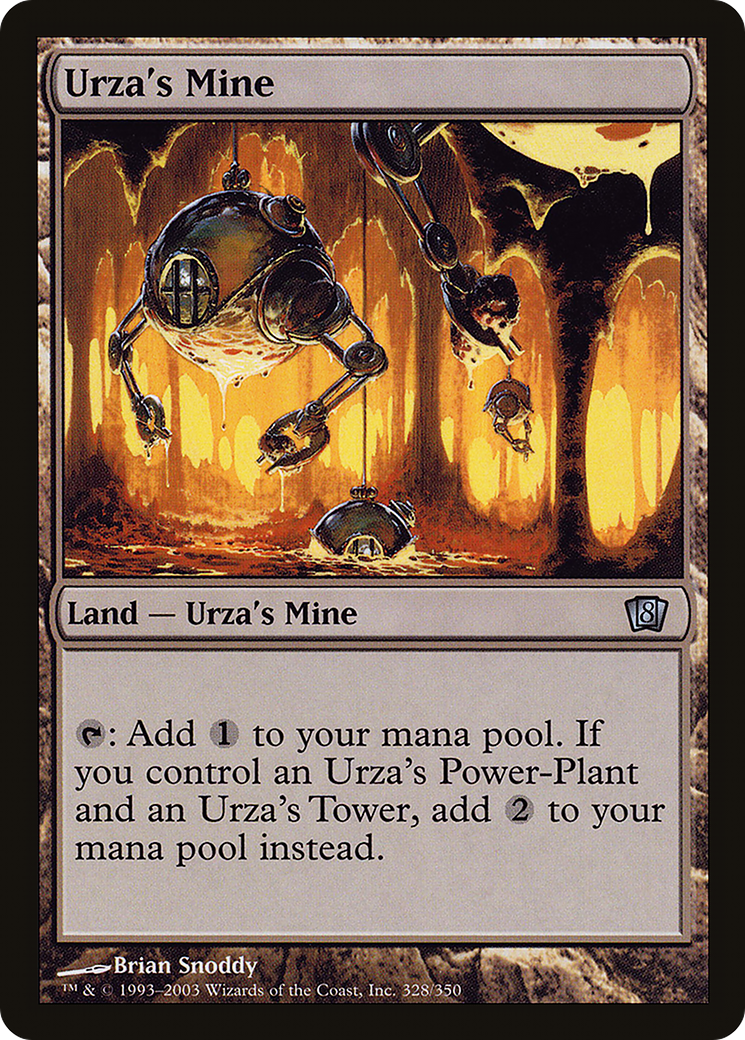 Urza's Mine (8ED-328★) (Foil)