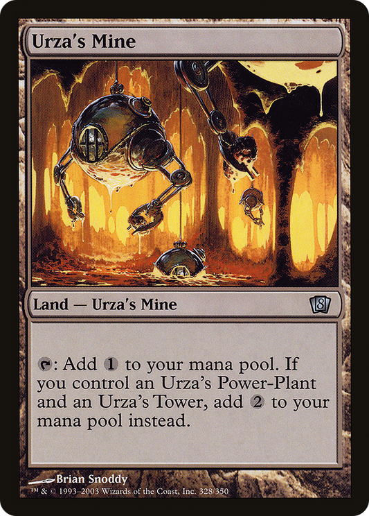 Urza's Mine (8ED-328★) (Foil)