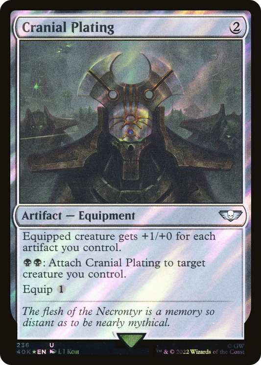 Cranial Plating (40K-236★) (Surge Foil)
