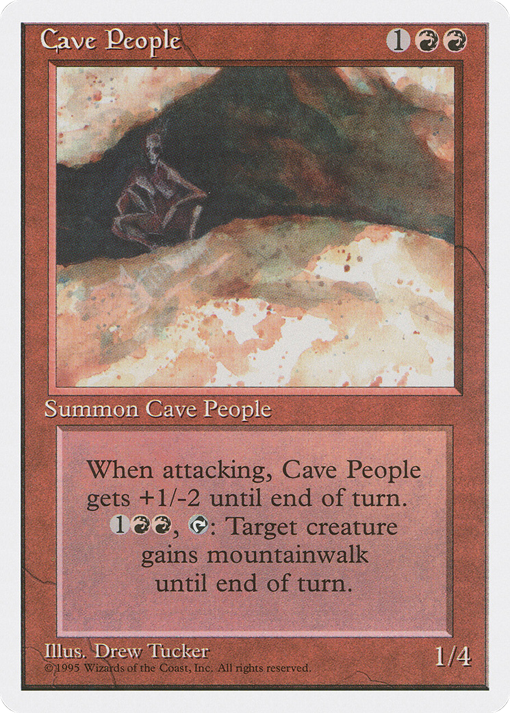 Cave People (4ED-181)
