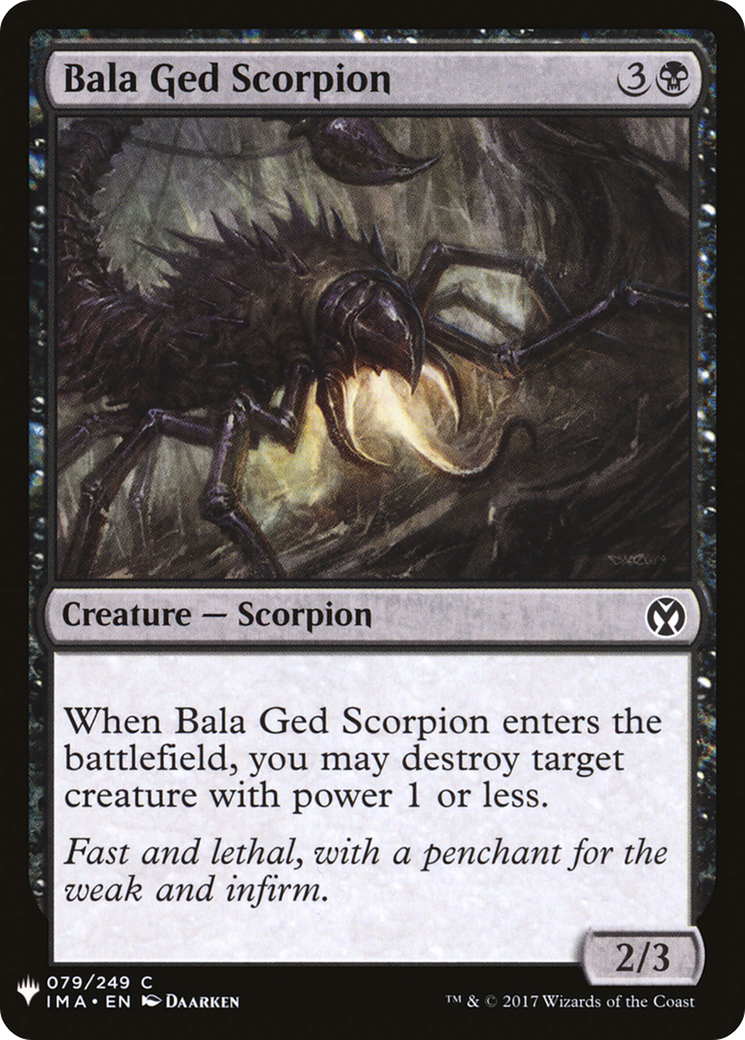 Bala Ged Scorpion (LIST-IMA-79)