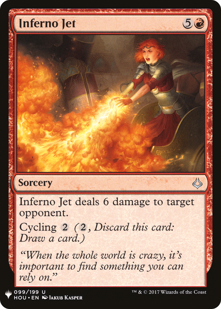 Inferno Jet (LIST-HOU-99)