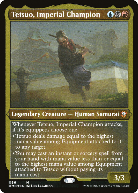 Tetsuo, Imperial Champion (DMC-066) (Etched Foil)