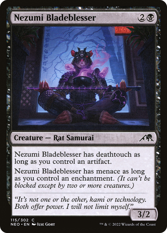 Nezumi Bladeblesser (NEO-115) (Foil)