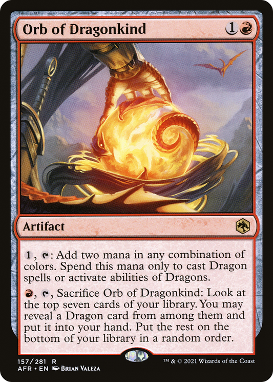 Orb of Dragonkind (AFR-157) (Foil)