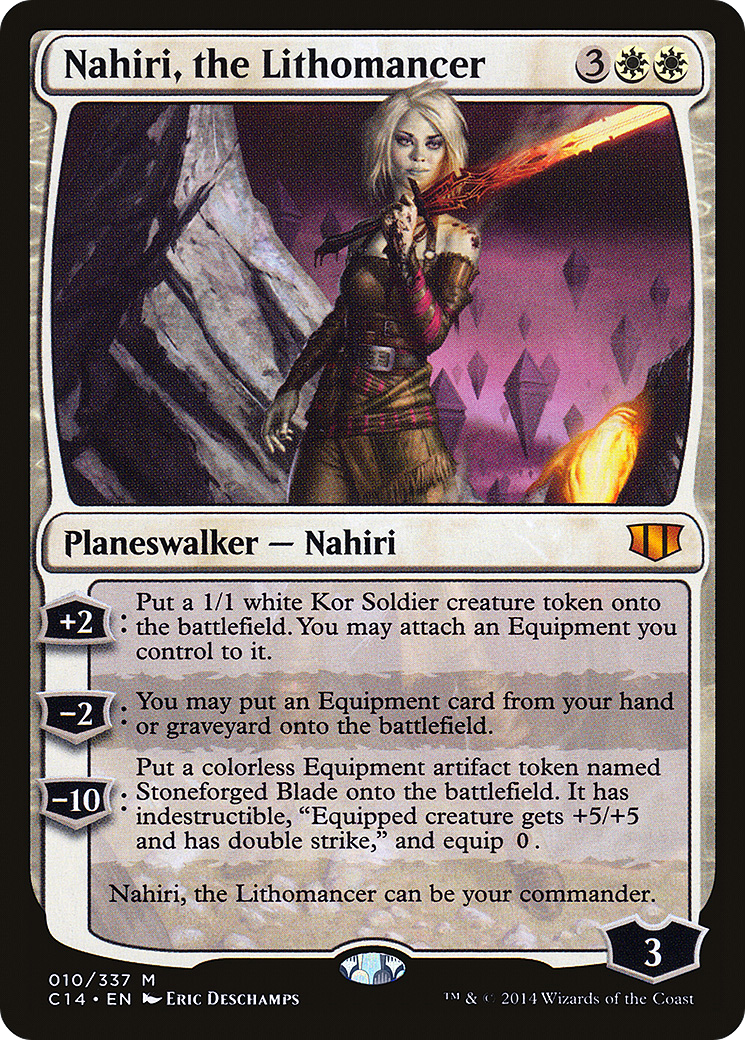 Nahiri, the Lithomancer (C14-010)
