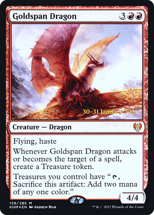 Goldspan Dragon (PRE-139S) (Foil)