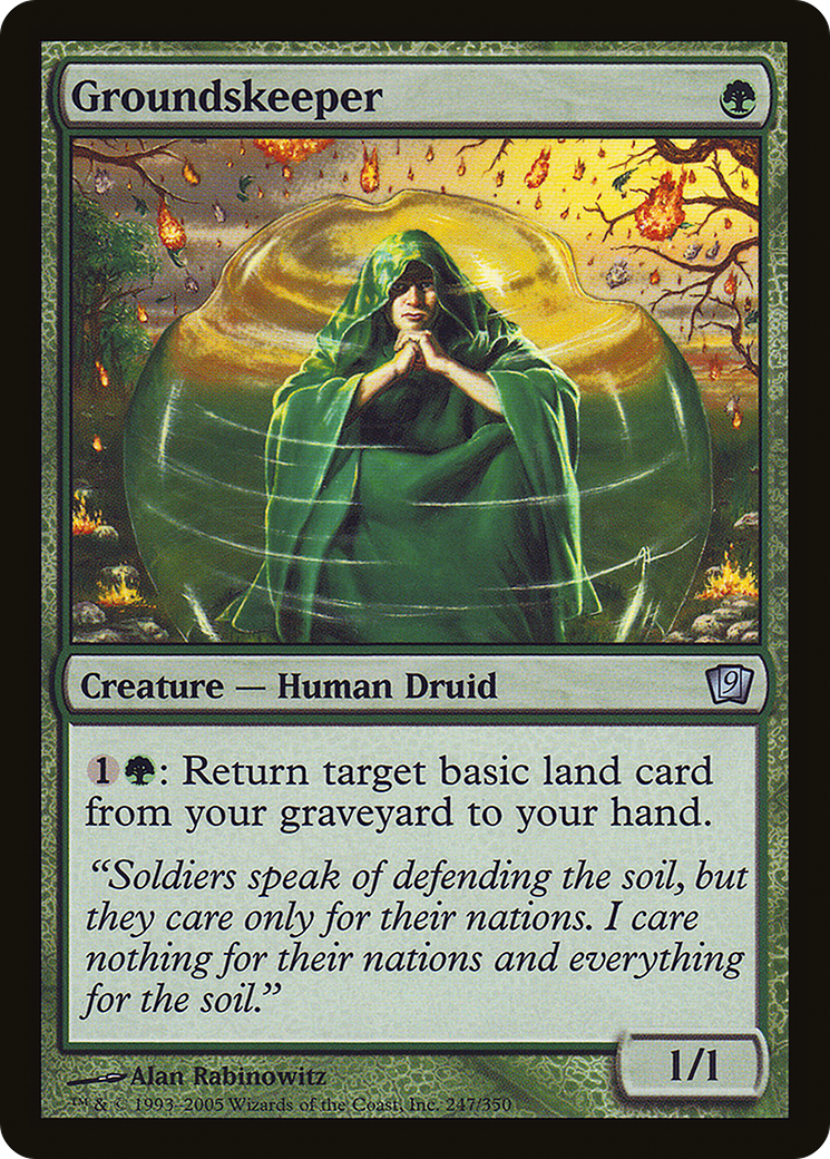 Groundskeeper (9ED-247★) (Foil)