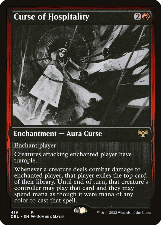 Curse of Hospitality (DBL-419) (Foil)