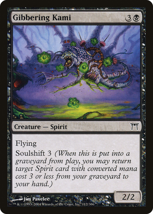 Gibbering Kami (CHK-112) (Foil)