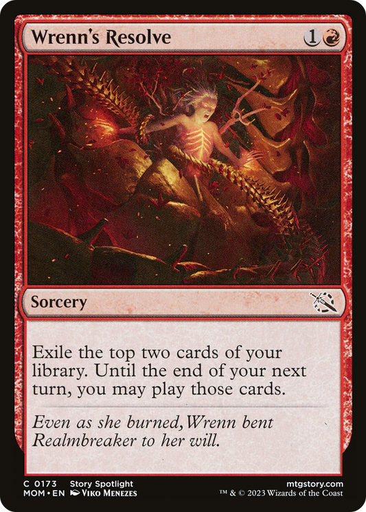 Wrenn's Resolve (MOM-173) (Foil)