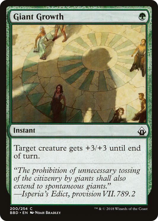Giant Growth (BBD-200) (Foil)