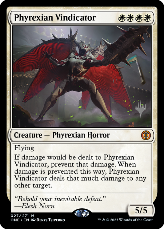 Phyrexian Vindicator (PPONE-27P)