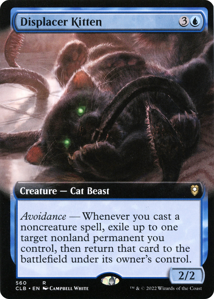 Displacer Kitten (CLB-560) (Extended Art)
