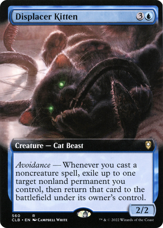 Displacer Kitten (CLB-560) (Extended Art)