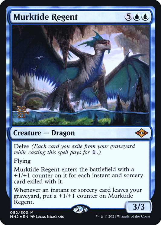 Murktide Regent (PRE-52S) (Foil)