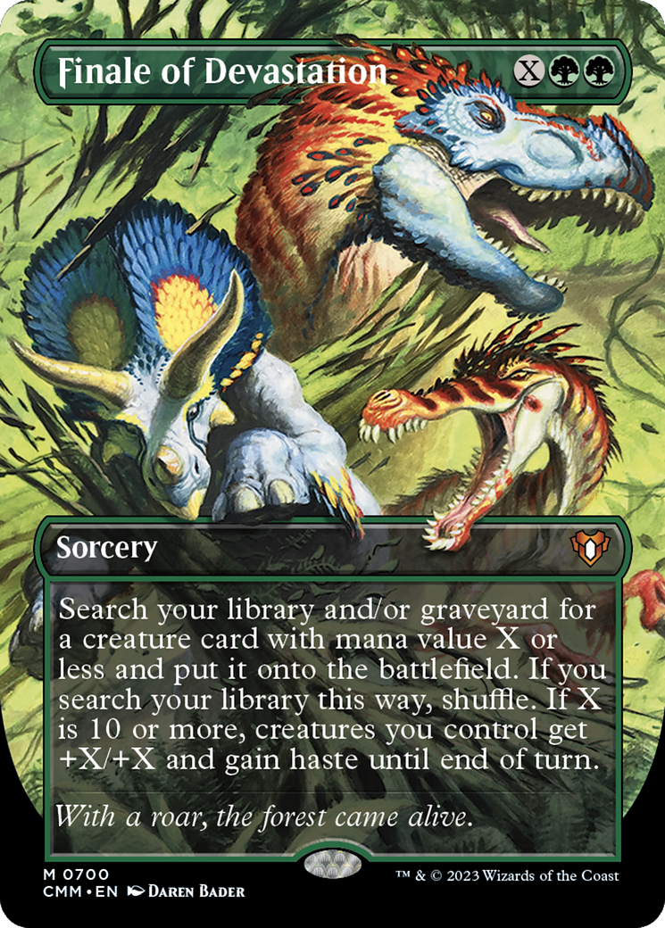 Finale of Devastation (CMM-700) (Borderless)