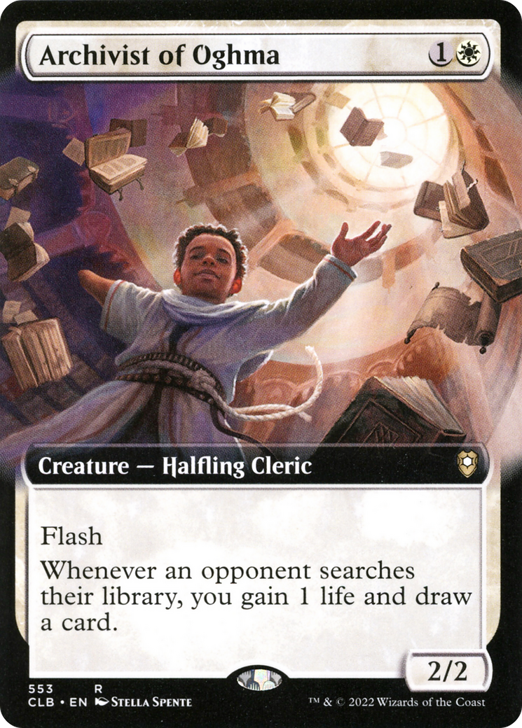 Archivist of Oghma (CLB-553) (Extended Art)
