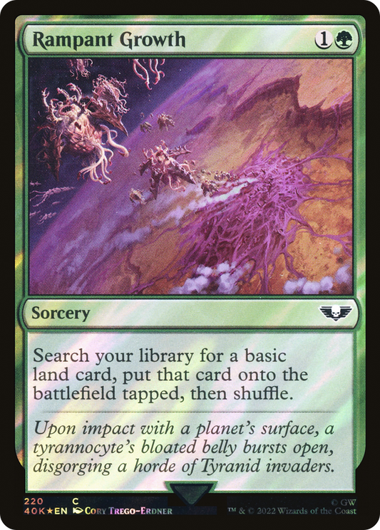 Rampant Growth (40K-220★) (Surge Foil)