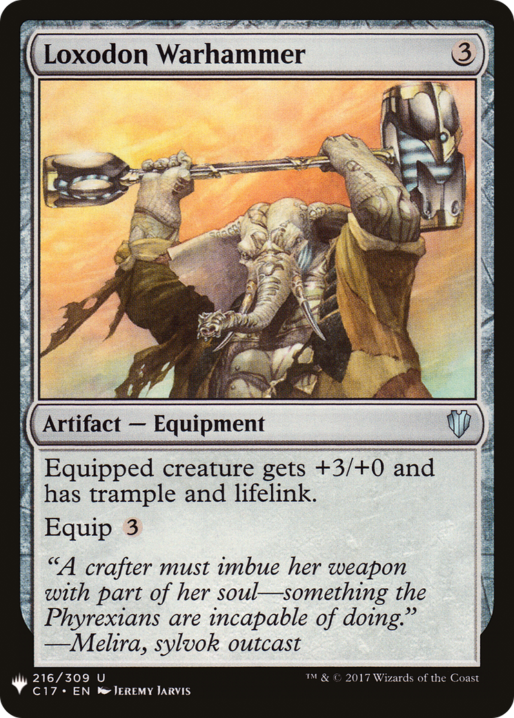 Loxodon Warhammer (LIST-C17-216)