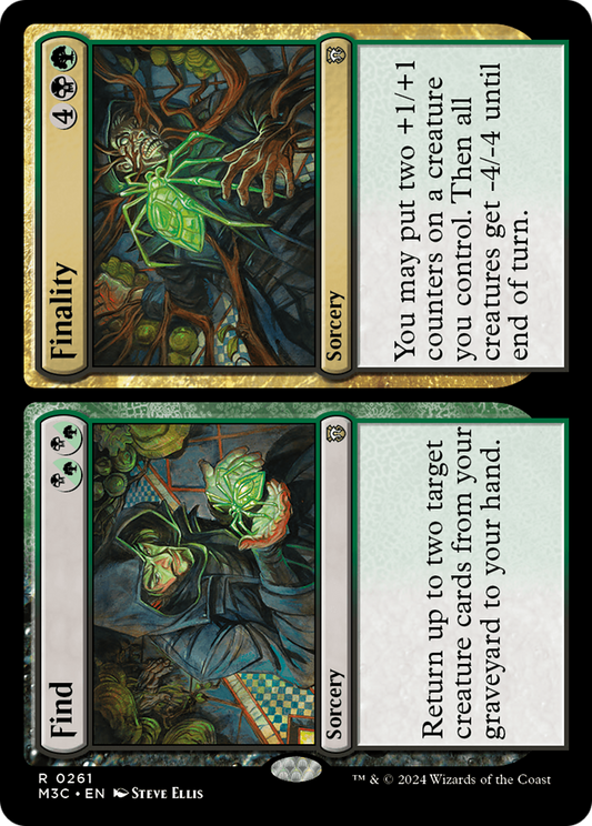 Find // Finality (M3C-261)