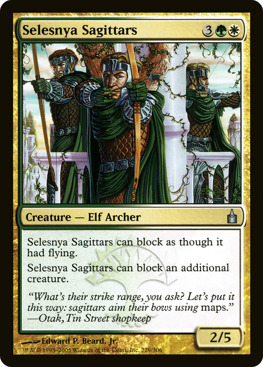 Selesnya Sagittars (RAV-229) (Foil)