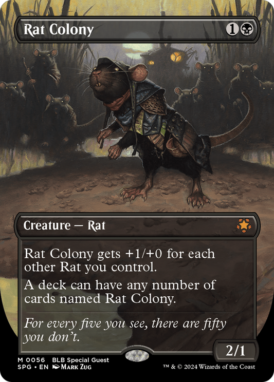 Rat Colony (SPG-056) (Borderless) (Foil)