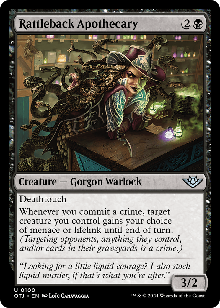 Rattleback Apothecary (OTJ-100) (Foil)