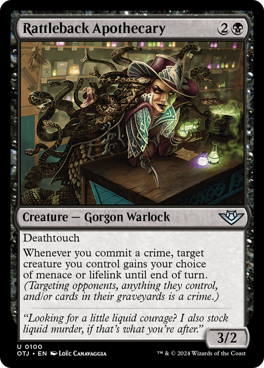 Rattleback Apothecary (OTJ-100)