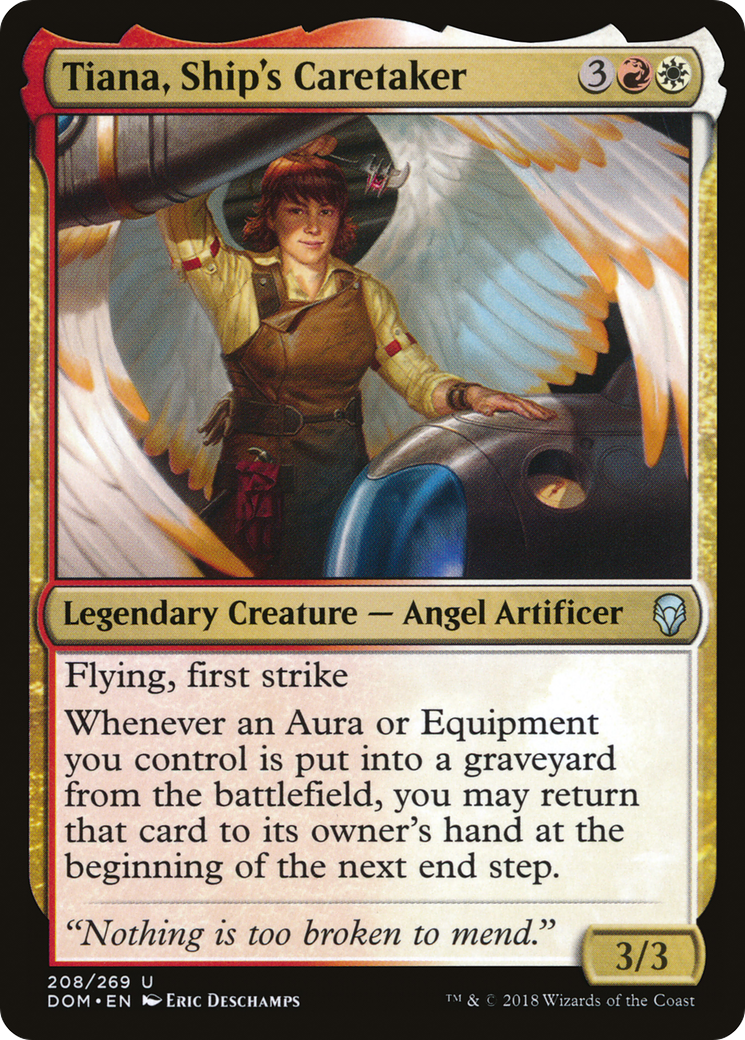 Tiana, Ship's Caretaker (DOM-208) (Foil)