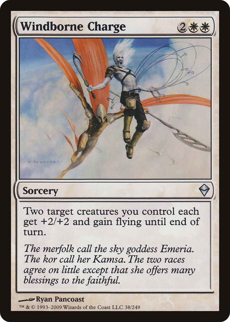 Windborne Charge (ZEN-038) (Foil)