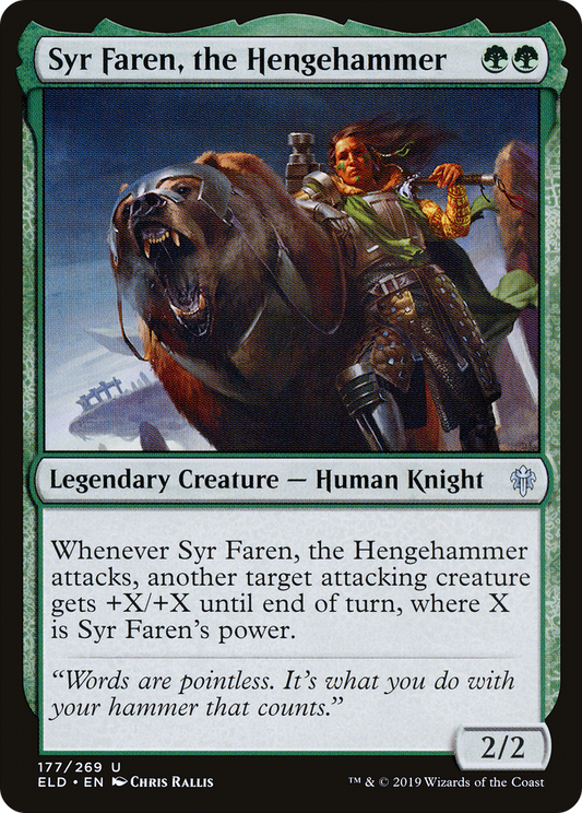 Syr Faren, the Hengehammer (ELD-177)
