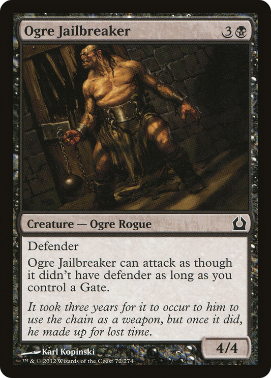 Ogre Jailbreaker (RTR-072) (Foil)