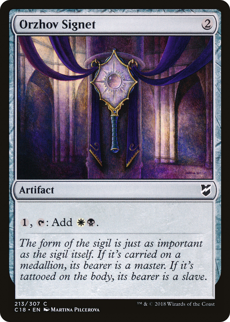 Orzhov Signet (C18-213)