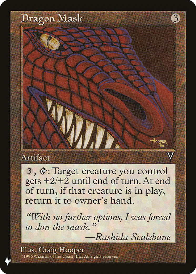 Dragon Mask (LIST-VIS-144)