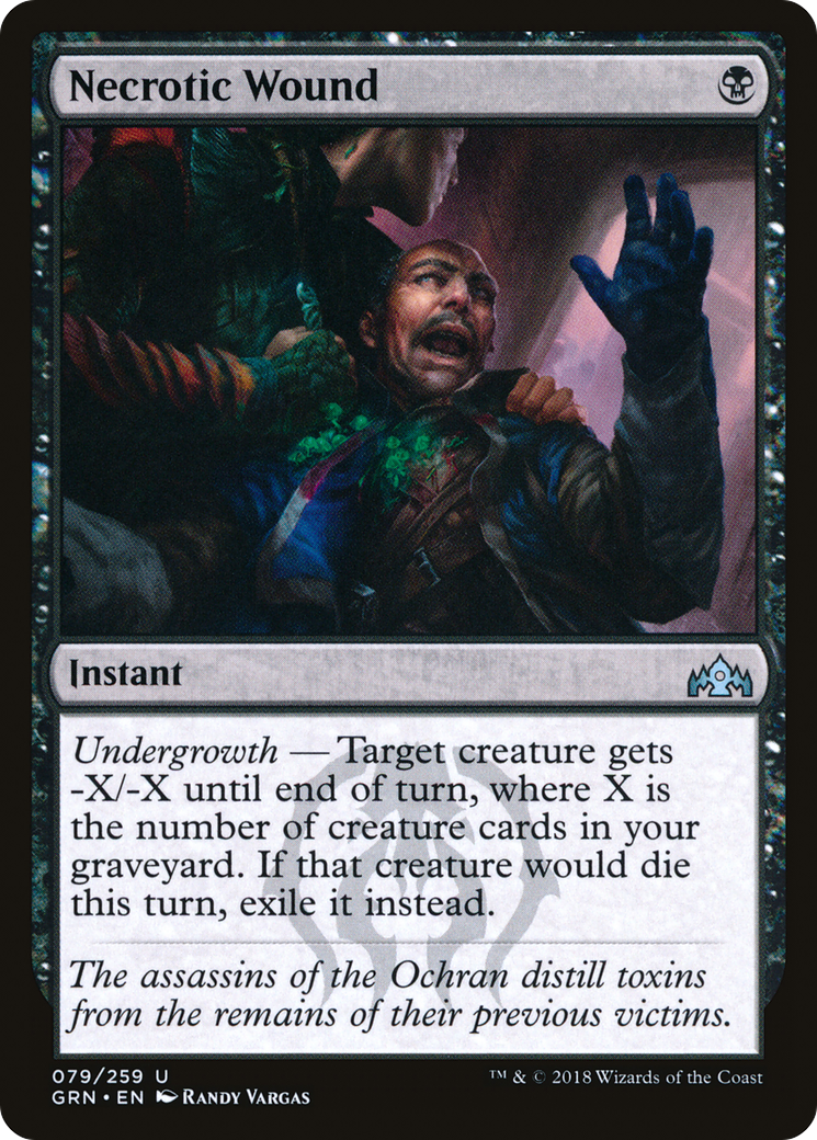 Necrotic Wound (GRN-079) (Foil)