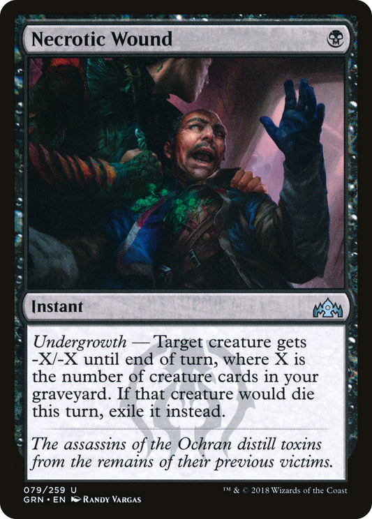 Necrotic Wound (GRN-079) (Foil)