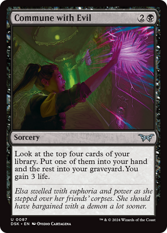 Commune with Evil (DSK-087) (Foil)