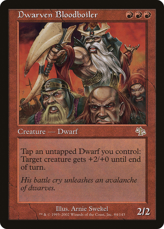 Dwarven Bloodboiler (JUD-084) (Foil)