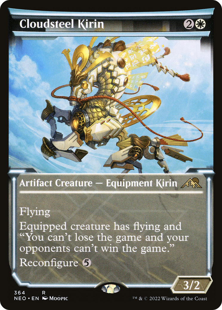 Cloudsteel Kirin (NEO-364) (Showcase) (Foil)