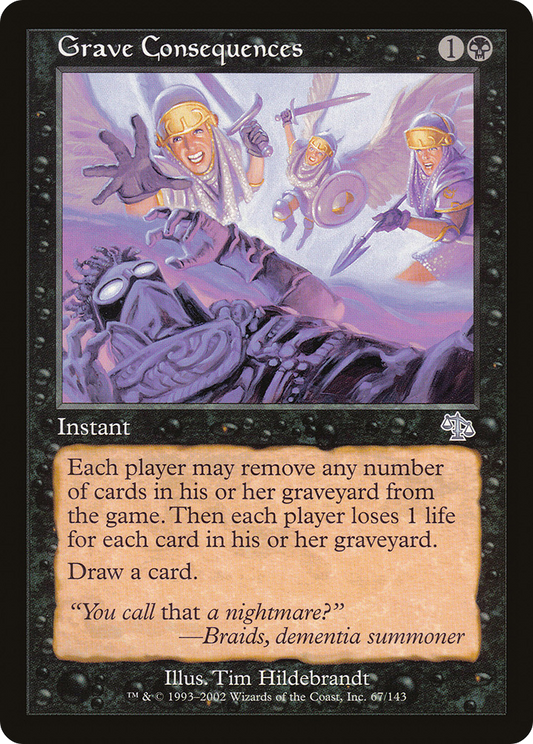 Grave Consequences (JUD-067) (Foil)
