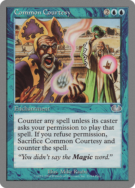Common Courtesy (UGL-021)