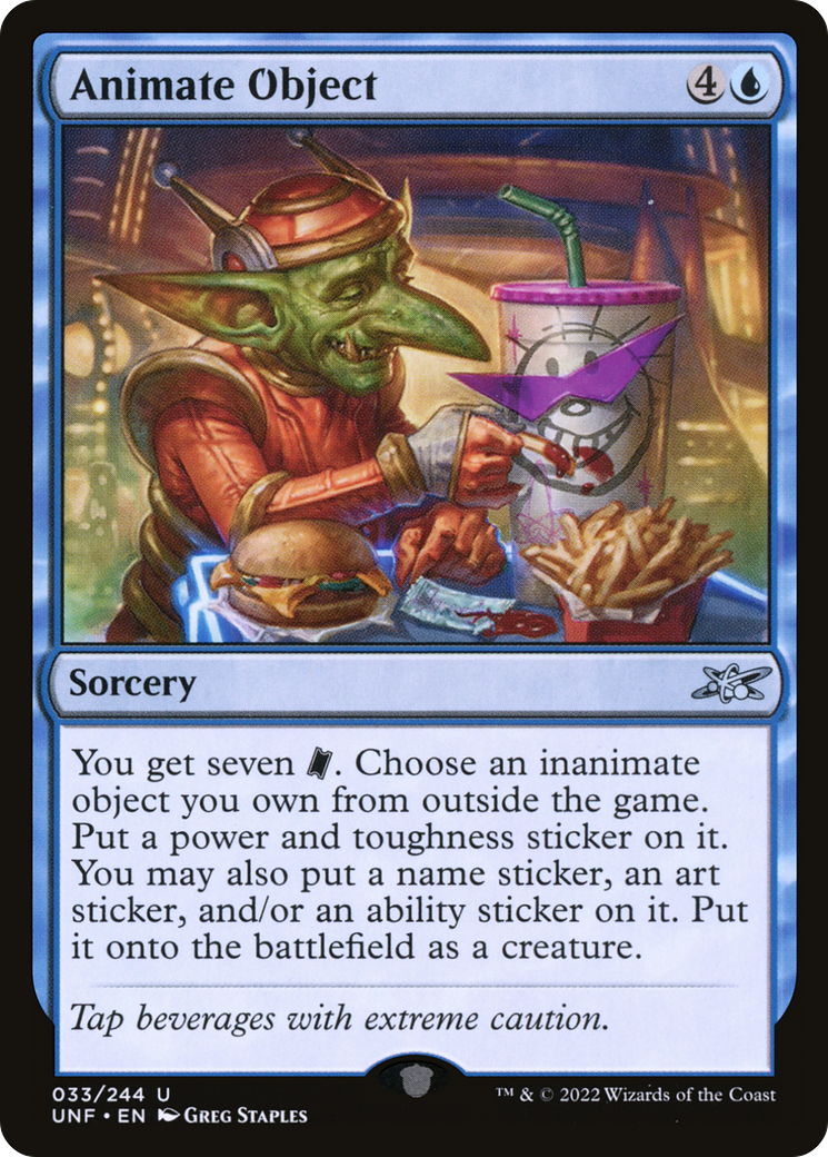 Animate Object (UNF-033) (Foil)