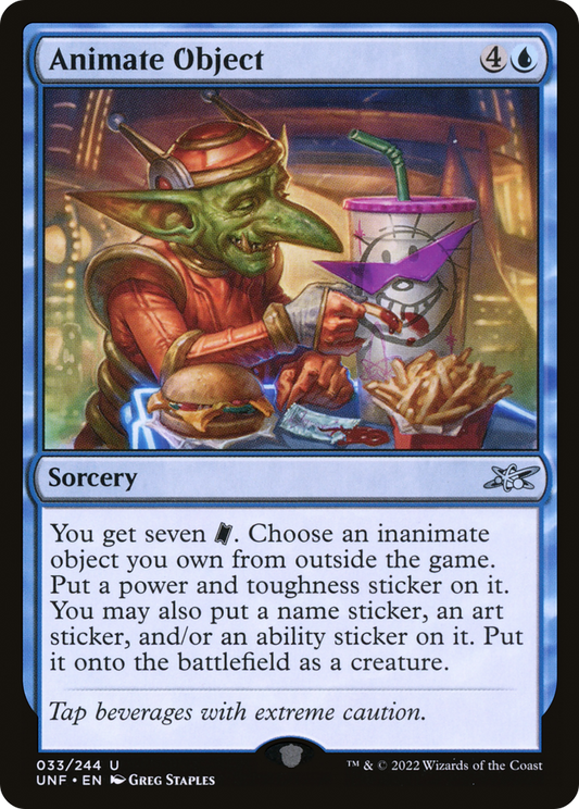 Animate Object (UNF-033)