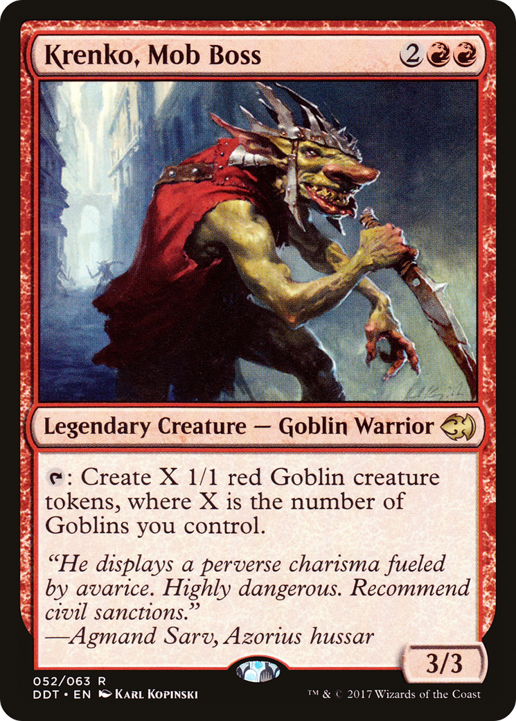 Krenko, Mob Boss (DDT-052)
