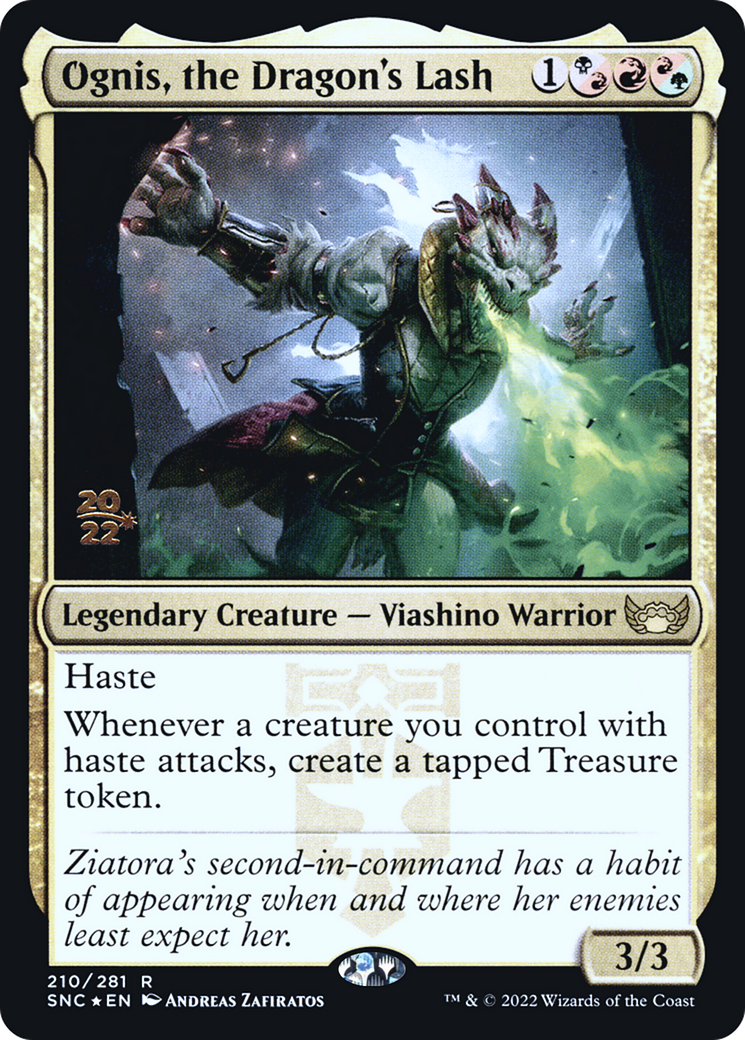 Ognis, the Dragon's Lash (PRE-210S) (Foil)