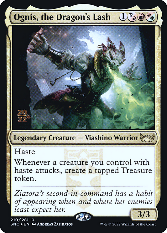 Ognis, the Dragon's Lash (PRE-210S) (Foil)